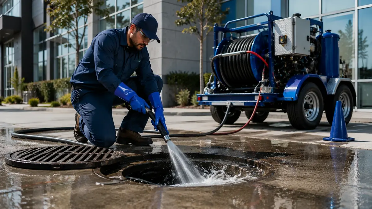 Commercial Hydro Jet Drain Cleaning in Santa Paula