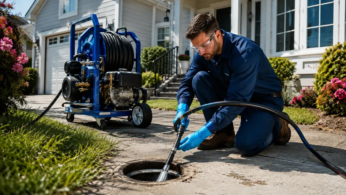 Residential Hydro Jet Drain Cleaning in Santa Paula